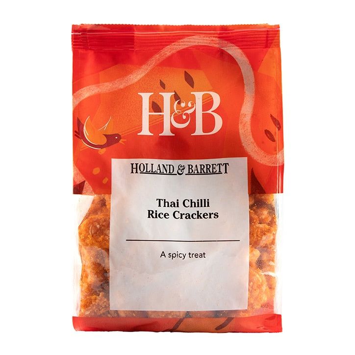 Holland &amp; Barrett Thai Chilli Rice Crackers 250g