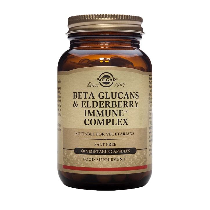 Solgar Beta Glucans Immune Complex 60 Capsules