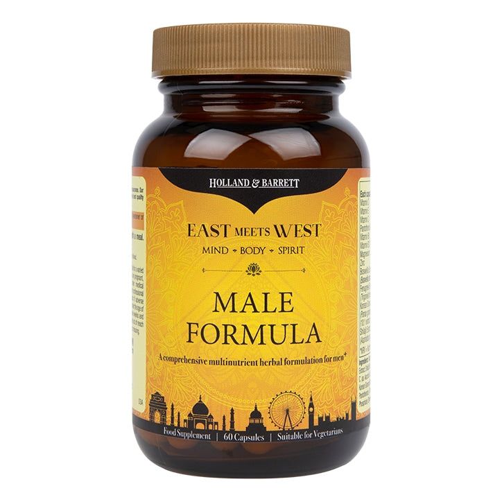 Holland & Barrett East Meets West Male Formula 60 Capsules