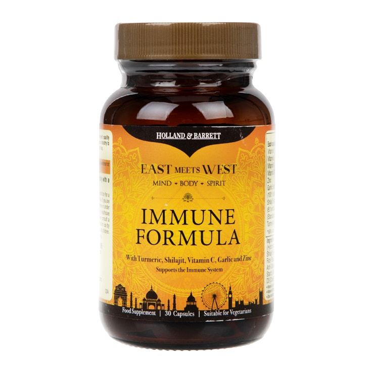 Holland & Barrett East Meets West Immune Formula 30 Capsules