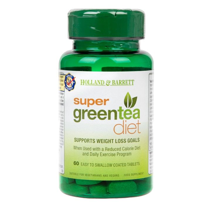 Holland &amp; Barrett Super Green Tea Diet 60 Tablets