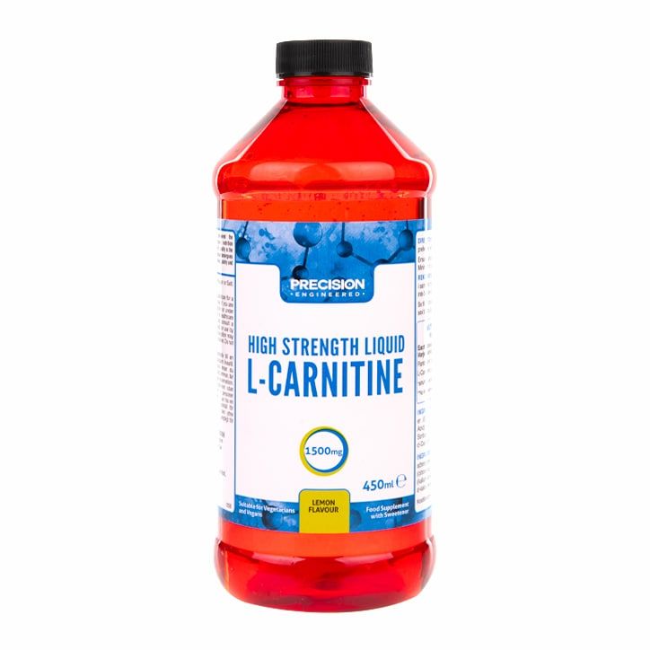 Precision Engineered High Strength 1500mg L-Carnitine Lemon 450ml