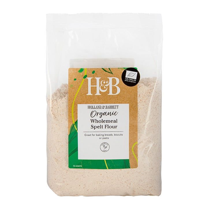 Holland &amp; Barrett Organic Wholemeal Spelt Flour 500g