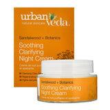 Urban Veda Soothing Clarifying Night Cream 50ml Night Cream Holland&Barrett   