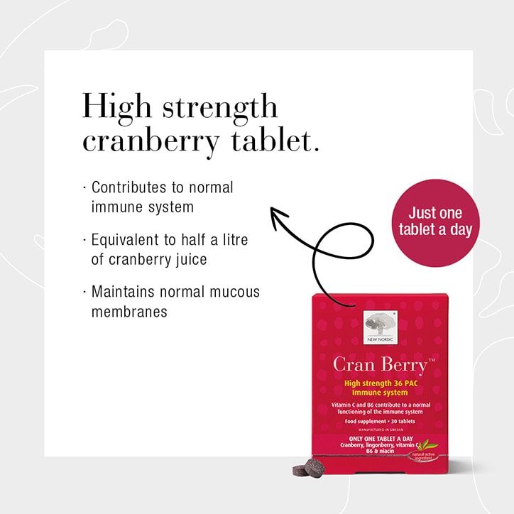 New Nordic Cran Berry 30 Tablets