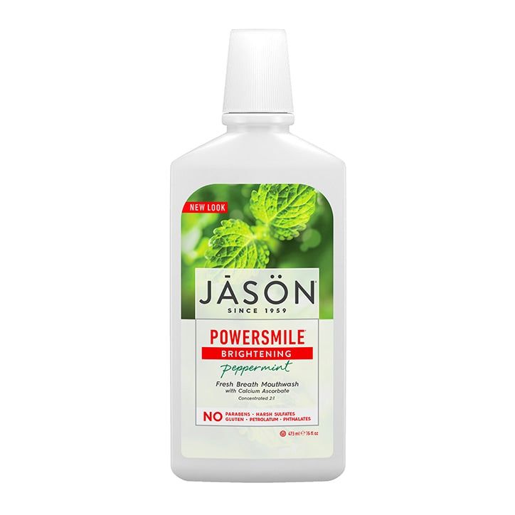 Jason Powersmile Peppermint Mouthwash 473ml