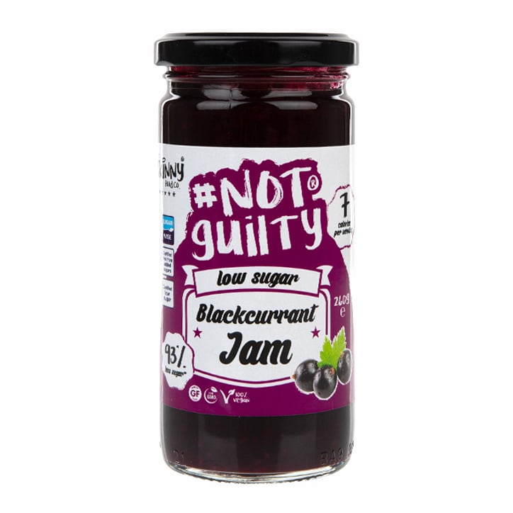 The Skinny Food Co Not Guilty Low Sugar Blackcurrant Jam 260g