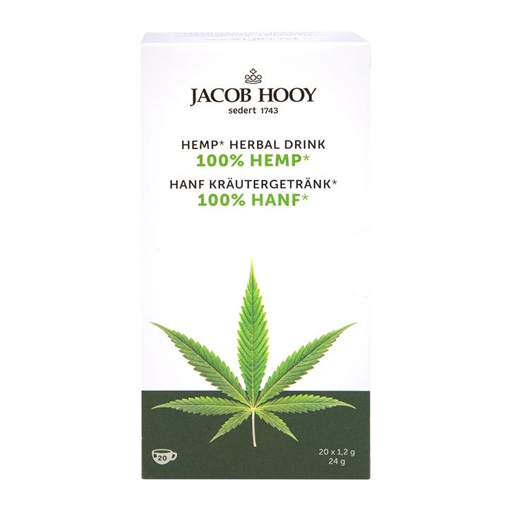 Jacob Hooy Hemp 20 Herbal Tea Bags