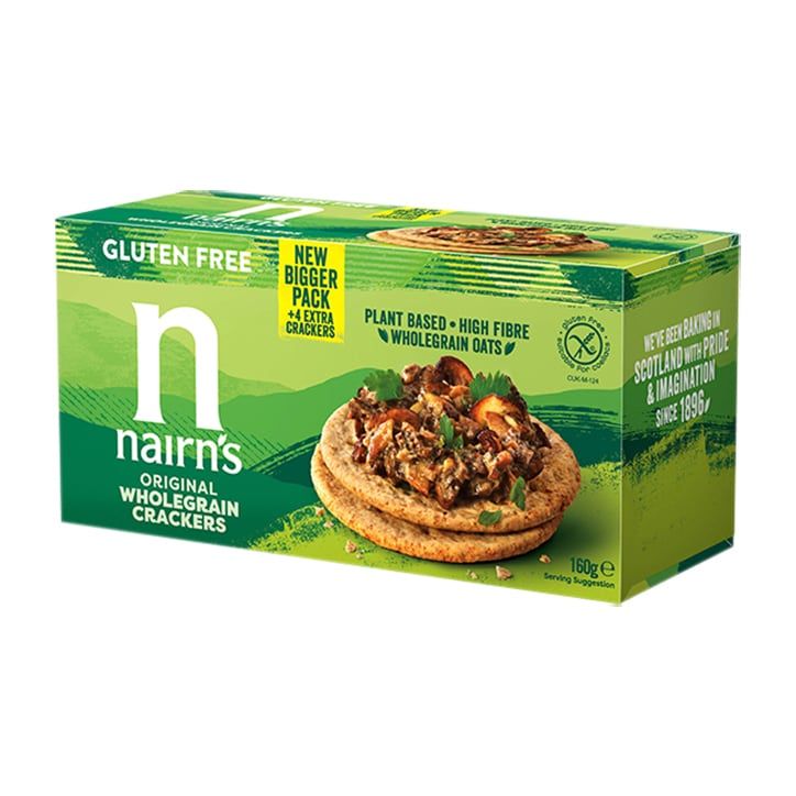 Nairn's Gluten Free Wholegrain Crackers 160g Food & Drink Holland&Barrett   