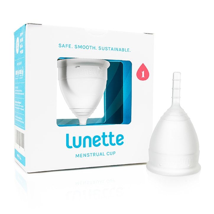 Lunette Menstrual Cup Clear size 1