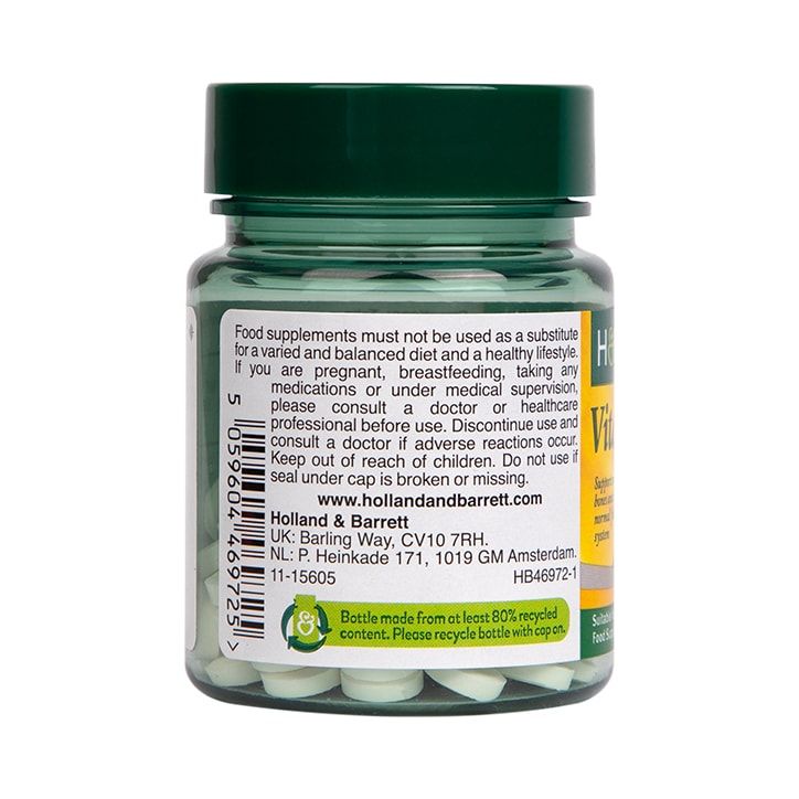 Holland & Barrett Vitamin D3 1000 I.U 25ug 120 Tablets