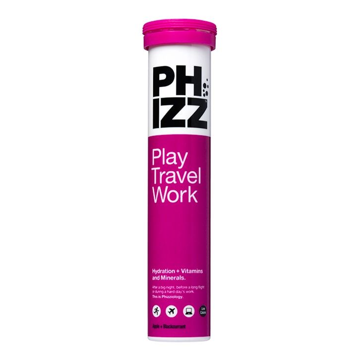 Phizz Apple & Blackcurrant Multivitamin & Hydration Effervescent 20 Tablets