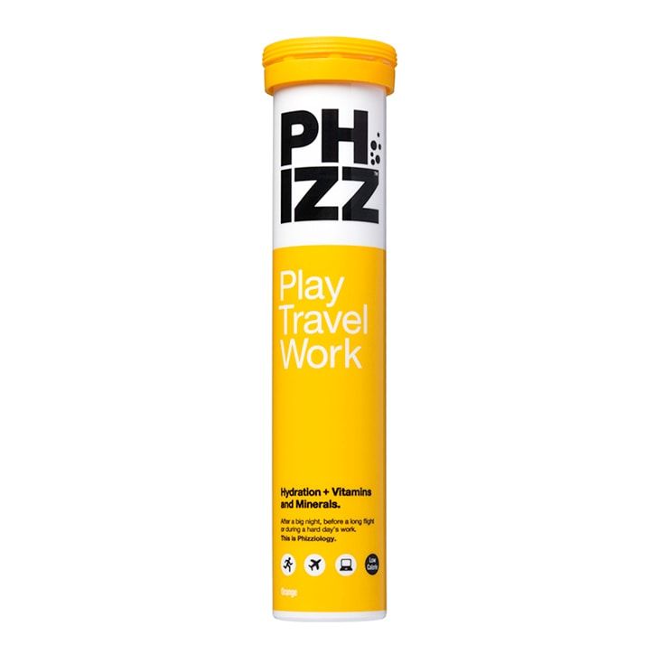 Phizz Orange Multivitamin & Hydration Effervescent 20 Tablets