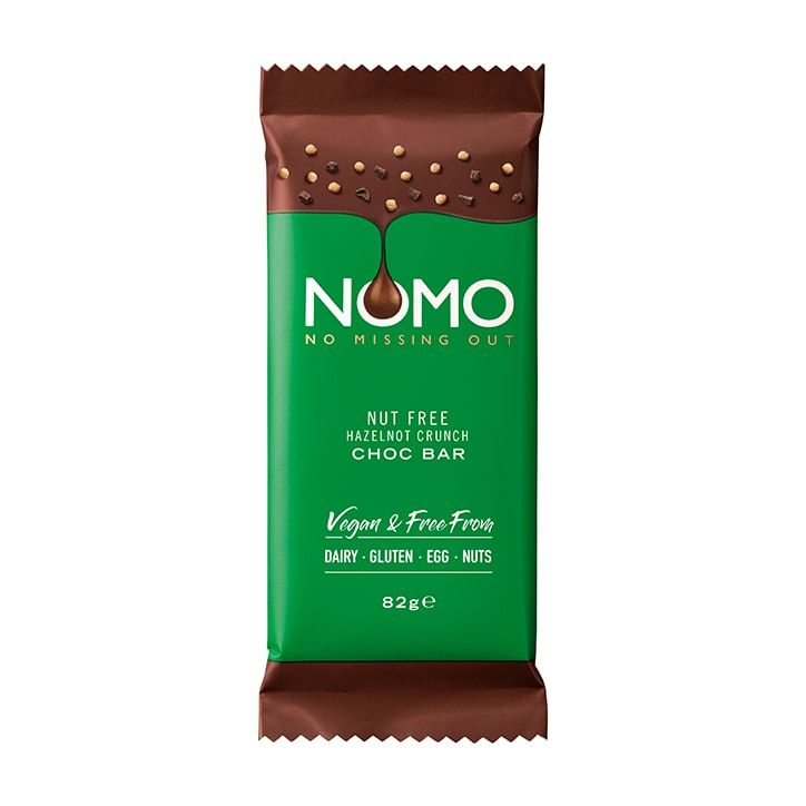 NOMO Vegan Hazelnot Choc Bar 82g