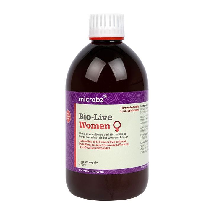 Microbz Bio-Live Womens 475ml Formula GOODS Holland&Barrett   