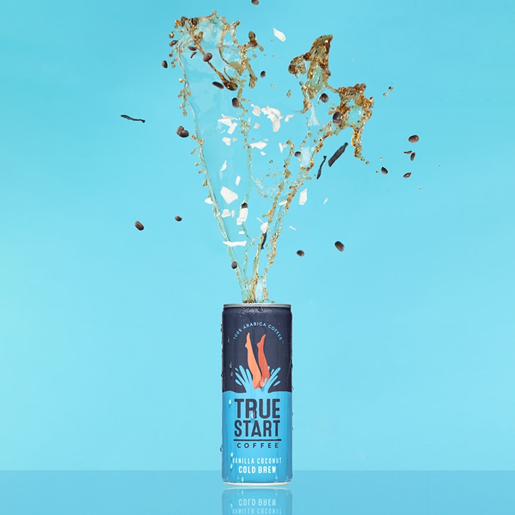 True Start Coffee Vanilla Coconut Cold Brew Coffee 250ml