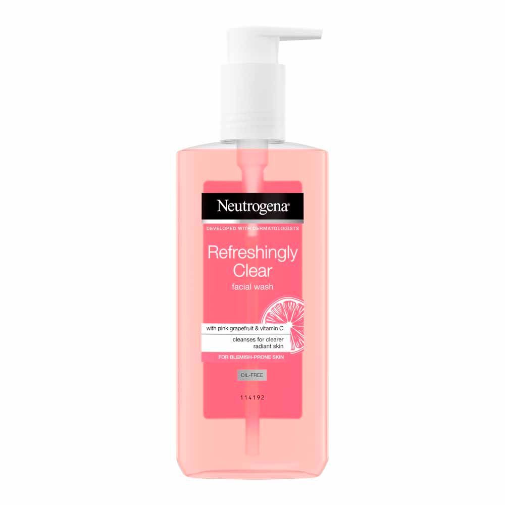 Neutrogena Refreshingly Clear Facial Wash 200ml Face Wash Boots   