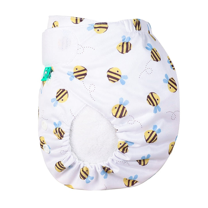 TotsBots Easyfit Star All In One Reusable Nappy - Buzzy Bee Natural Nappies & Clothing Holland&Barrett   