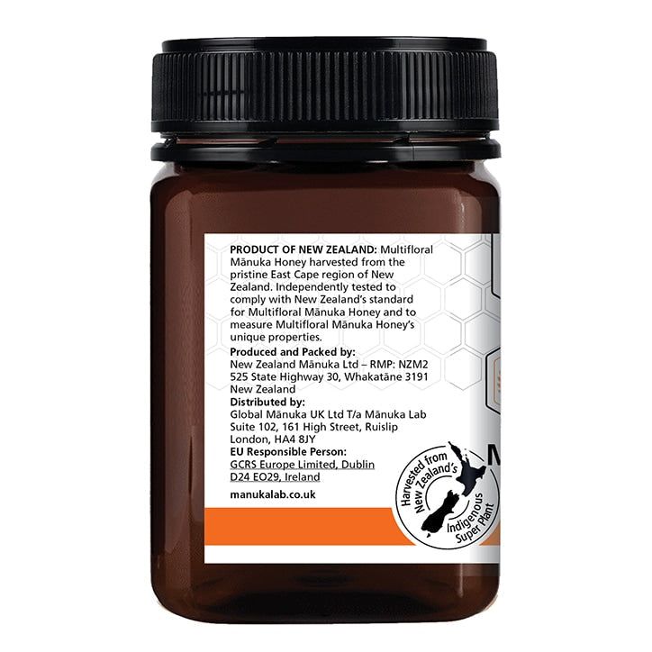 Manuka Lab Multifloral Manuka Honey 55 MGO 500g