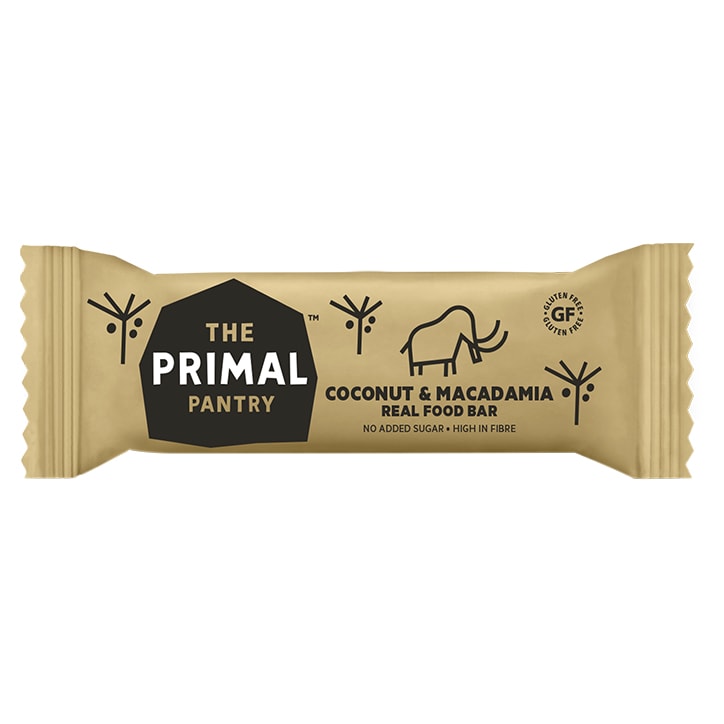 The Primal Pantry Coconut & Macadamia Fruit & Nut Bar 45g