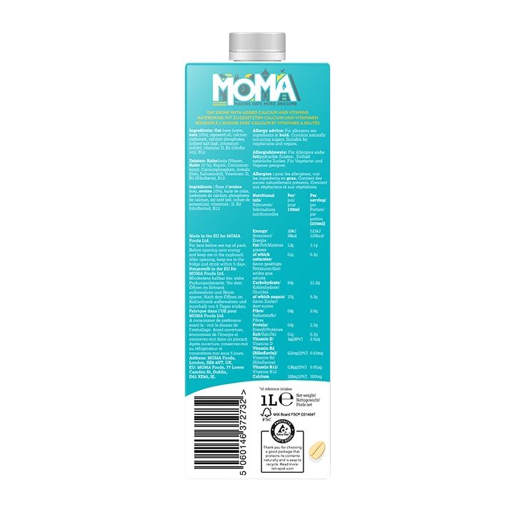 MOMA Original Oat Drink 1L