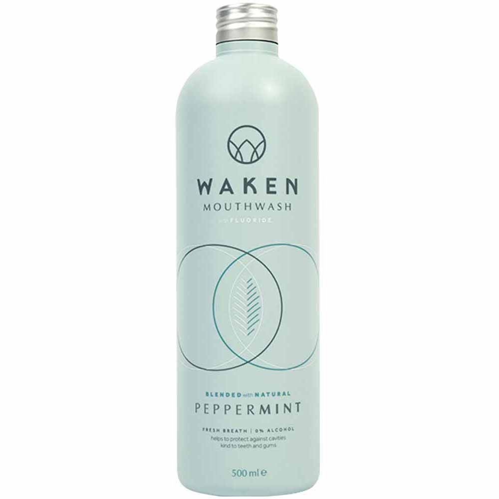 Waken Daily Care Peppermint Mouthwash 500ml