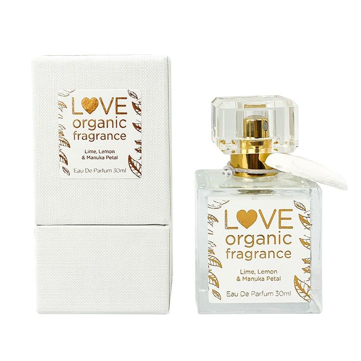 LOVE organic fragrance Lime, Lemon & Manuka Petal Eau De Parfum 30ml GOODS Holland&Barrett   