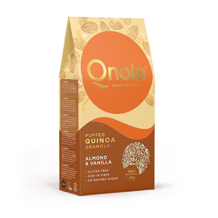 Qnola Almond & Vanilla Granola 250g GOODS Holland&Barrett   