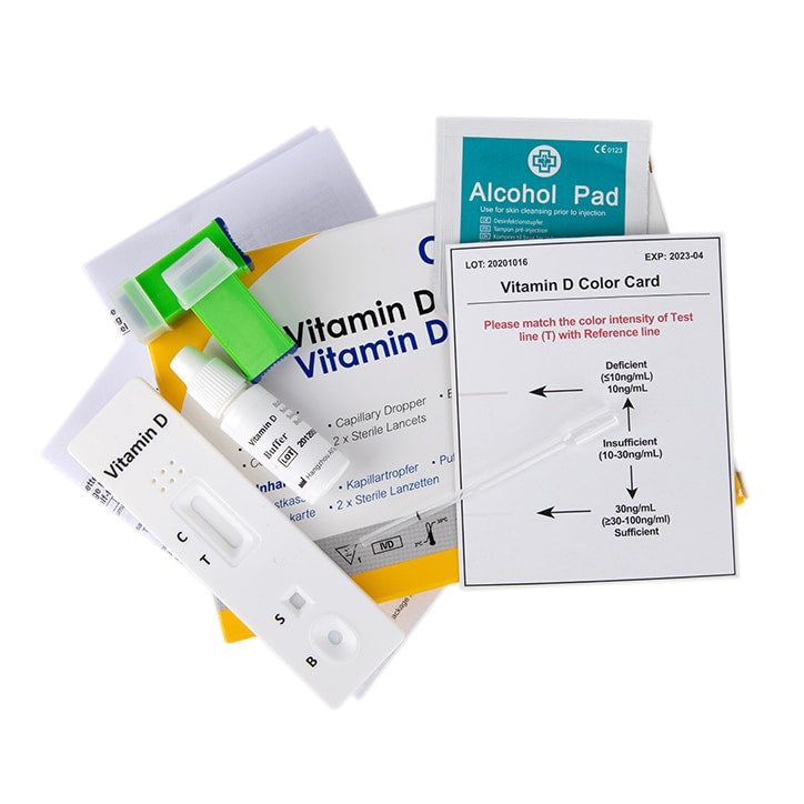 Home Health Vitamin D Test Home Blood Testing Kit