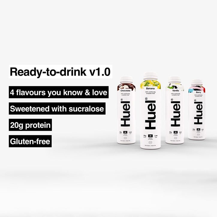 Huel 100% Nutritionally Complete Meal Banana 500ml