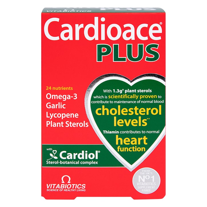 Vitabiotics Cardioace Plus - 60 capsules Omega 3 Supplements & Fish Oils Boots   