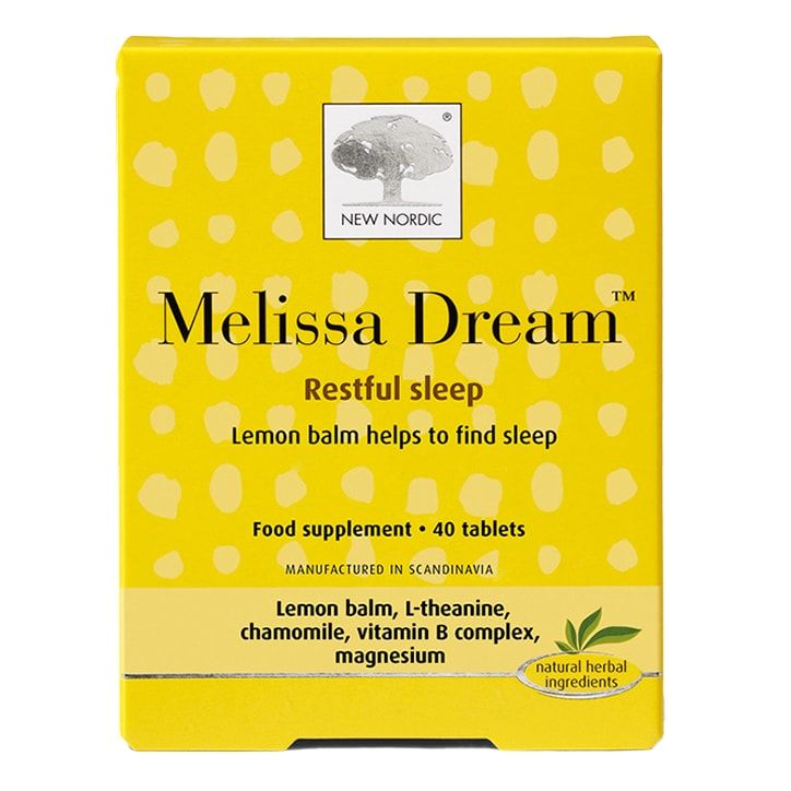 New Nordic Melissa Dream 40 Tablets