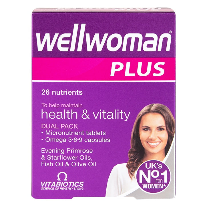 Vitabiotics Wellwoman Plus Omega 3.6.9 - 56 Tablets