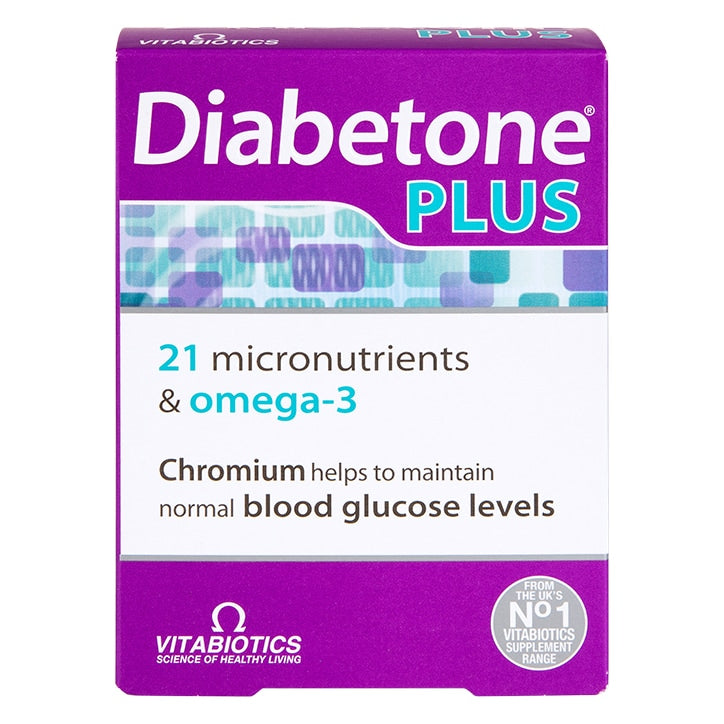 Vitabiotics Diabetone Plus Omega 3 56 Tablets