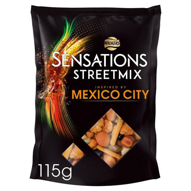 Sensations Streetmix Mexico City Snacks & Nuts Mix 115g