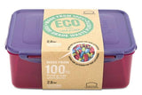 Lock & Lock Eco 2.6L Rectangular Storage Foil food bags & storage Sainsburys   