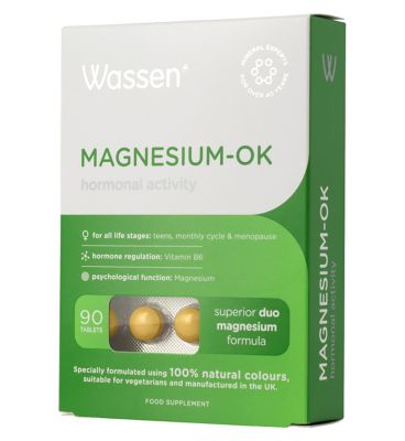 Wassen Magnesium-OK 90 Tablets GOODS Boots   