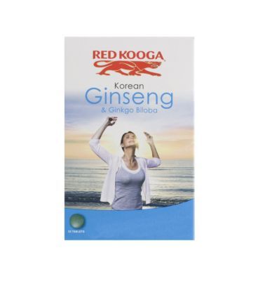 Red Kooga Ginkgo Biloba & Ginseng - 32 tablets Vitamins, Minerals & Supplements Boots   