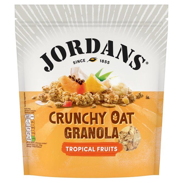 Jordans Crunchy Granola Tropical Fruits