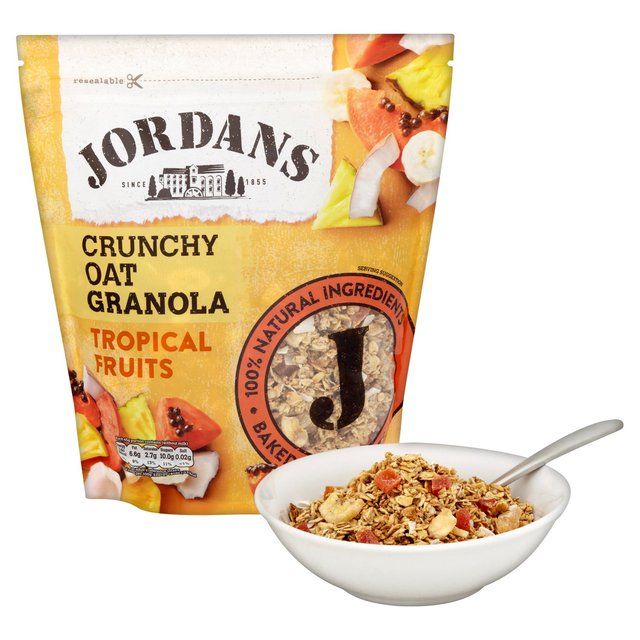 Jordans Crunchy Granola Tropical Fruits