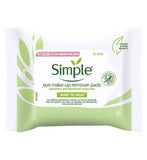 Simple Kind to Skin Eye Make-Up Remover Pads 30 pc Make Up & Beauty Accessories Boots   