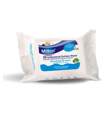 Milton Anti-Bacterial Surface Wipes x30