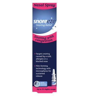 Snoreeze Snoring Relief Nasal Spray 10ml Vitamins, Minerals & Supplements Boots   