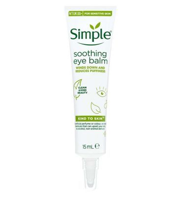 Simple Kind To Skin Soothing Eye Balm for sensitive skin 15ml