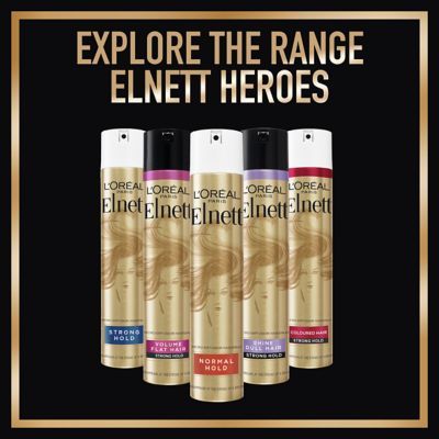 L'Oreal Hairspray by Elnett for Extra Strong Hold & Shine 75ml Haircare & Styling Boots   