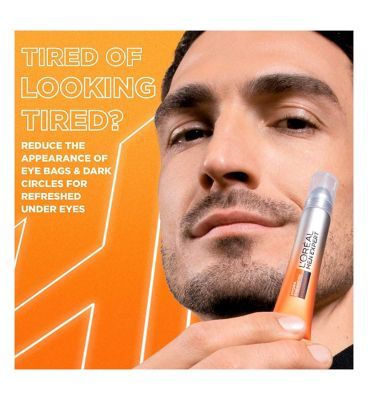 L'Oreal Men Expert Hydra Energetic Anti Fatigue Eye Roll-On 10ml Miscellaneous Boots   