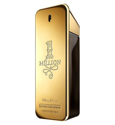 Rabanne 1 Million Eau De Toilette 200ml Perfumes, Aftershaves & Gift Sets Boots   