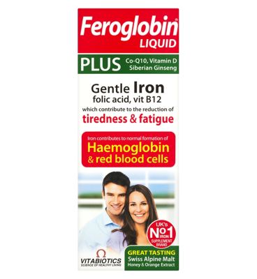 Vitabiotics Feroglobin Liquid Plus - 200ml