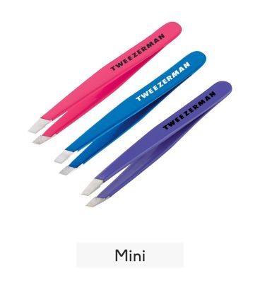 Tweezerman Mini Slant Tweezer Assorted colours Make Up & Beauty Accessories Boots   