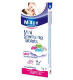 Milton Mini Sterilising Tablets - 50 Pack Toys & Kid's Zone Boots   